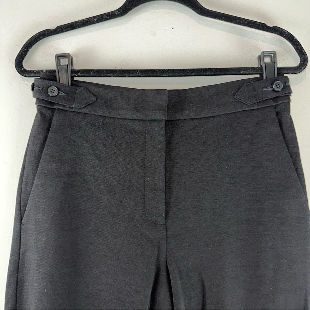 Tory Burch Knit Cargo Pant Wool Blend Black Women’s Cargo Pants Size 4 - Picture 4 of 15